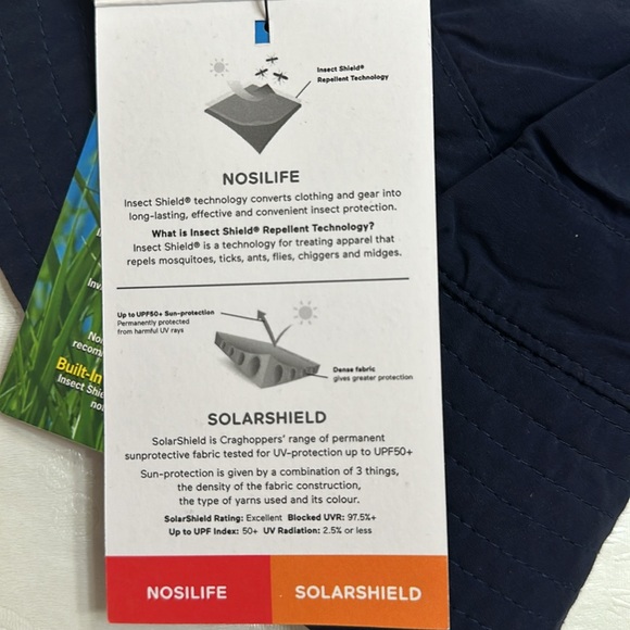 Craghoppers NOSILIFE SUN HAT - Blue Navy - Picture 14 of 16